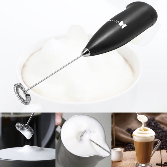 Hot Electric Egg Beater Coffee Milk Drink Whisk For Whipping Mixer